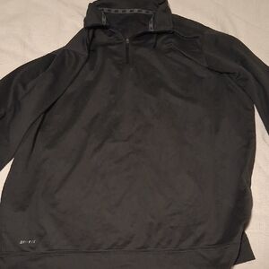 Black Nike Dri-FIT Pullover